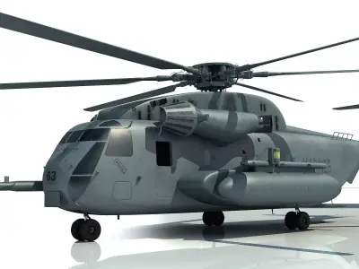 Sikorsky CH-53 Sea Stallion 3D model