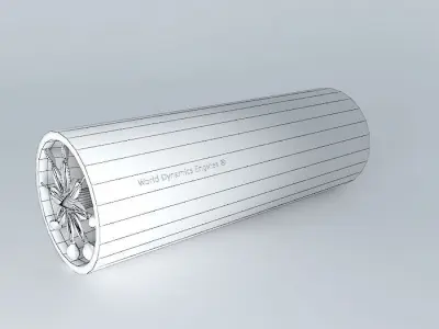 World Dynamics Engines RYT 5678 NW Free 3D model