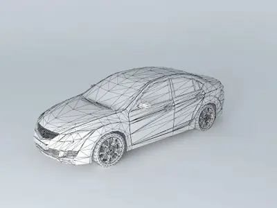 Mazda MAZDA6 Sport 2008 Free 3D model