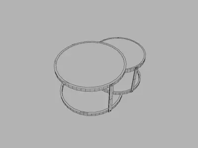 Free Modern Coffee Table Free 3D model