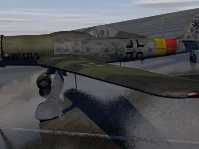 Focke-Wulf Ta-152H-1 3D model