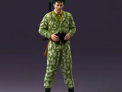 soviet scout 1107 3D model