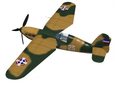 Rogozarski ikarus ik2 3D model