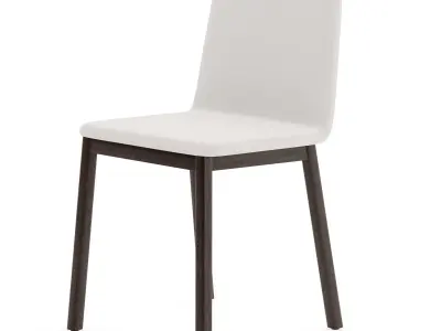 Tyris wooden leg chair Free 3D model