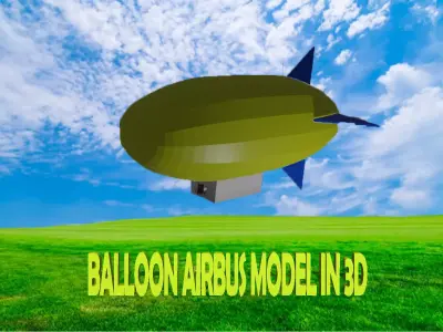 SIMPLE AND BEST AIRBUS 3D MODEL 3D model