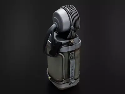 Old Mining Lantern 3D print model
