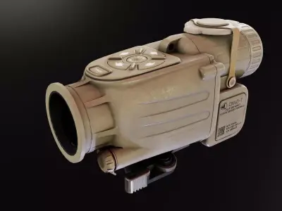 EOTech CNVDT thermal night vision Low-poly 3D model