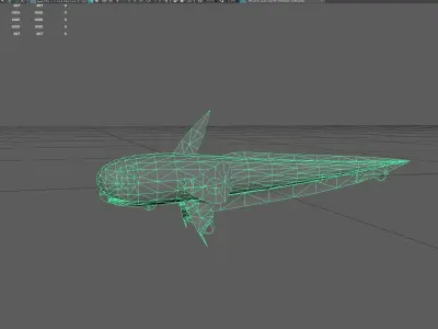 Rattail Low-poly 3D model