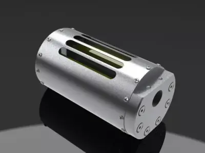 Assembly Crosshead Container Free 3D model