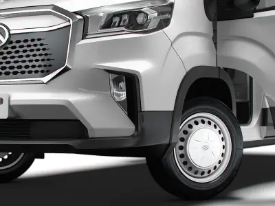 Maxus E Deliver 9 Van L2H1 HQInterior 2024 3D model