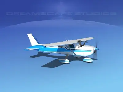 Cessna 150 Commuter V08 3D model