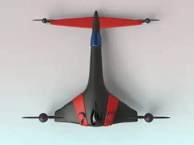 Battle Drone 3D model