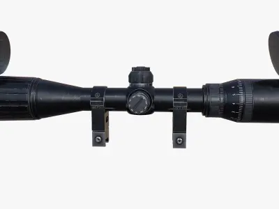  Nightforce Scopes Low-poly 3D model