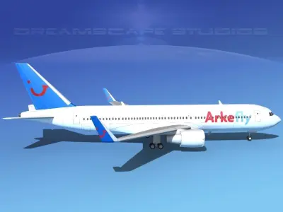 Boeing 767-300 Arkfly 3D model