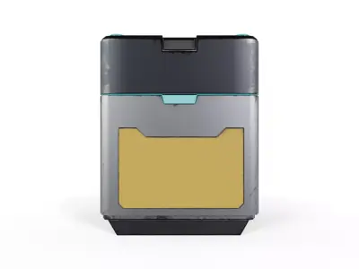 Sci-Fi Storage Loot Crate 05 - PBR Game Ready 3D model
