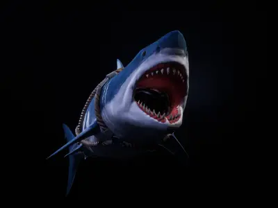 SHARK 3D MODEL Free low-poly 3D model