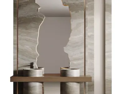 Bathroom furniture 7 3D model