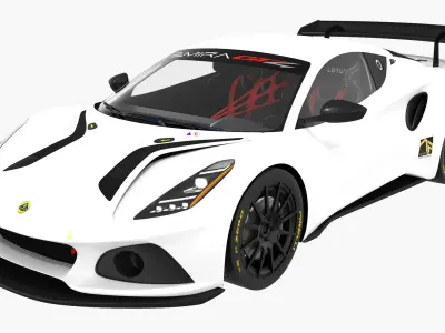 Lotus Emira GT4 3D model