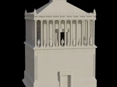 MAUSOLEUM IN HALICARNASSUS 3D print model