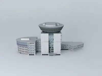 Bratislava Business Center IV. Free 3D model