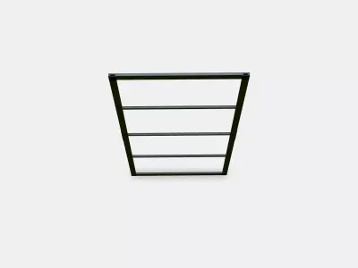 SKYTTA Sliding door frame 6 Low-poly 3D model