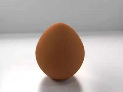 Viral Egg 3D model