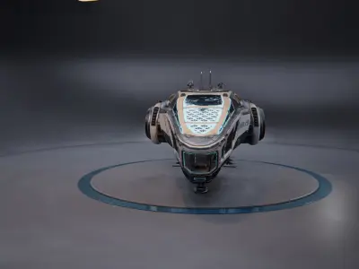 Spaceship SpShc9 3D model