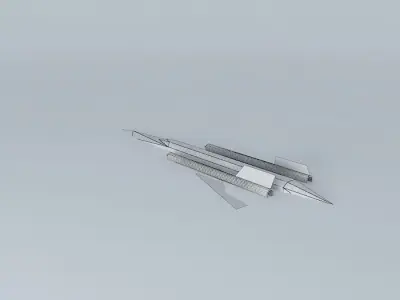 Blackbird fighter jet Free 3D model