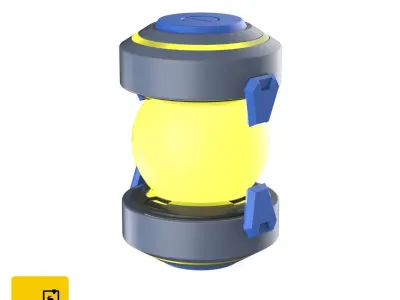 Ana Biotic Grenade - Overwatch - STL OBJ CAD - Commercial Use 3D print model