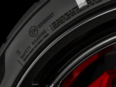 Nexen N Fera Sport R 255 35 ZR18 94W 3D model