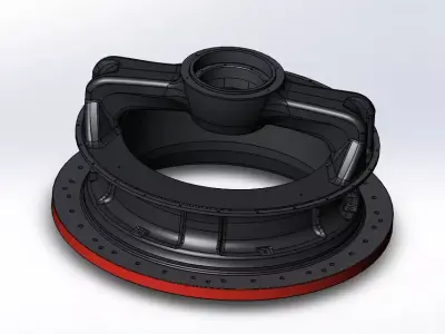 Sandvik Svedala cone crusher upper shell Free 3D model