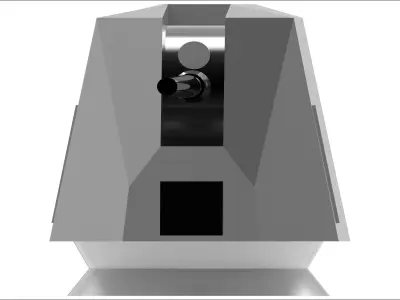 OTO Melara Low-poly 3D model