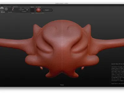 Fantasy Starfish 3D model