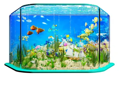 Aquarium 3D model