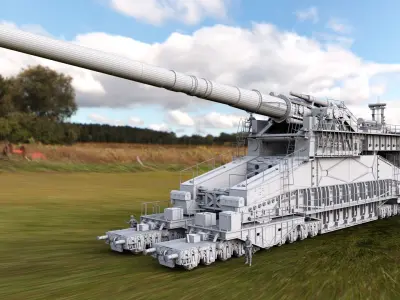 Dora Cannon 3D model