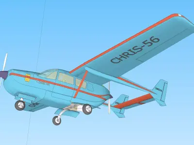 CESSNA SKYMASTER 3D model