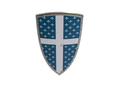 shield medieval Low-poly 3D model purchase