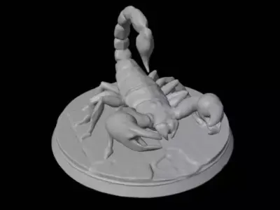 scorpion 3D print model
