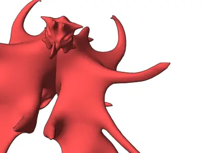 Dino dragon bird stl file verified toy 3D print model