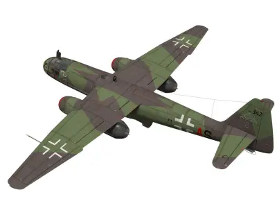 Arado Ar234 B-2 Blitz 3D model