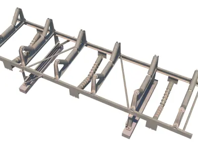 conveyor belt 3D model