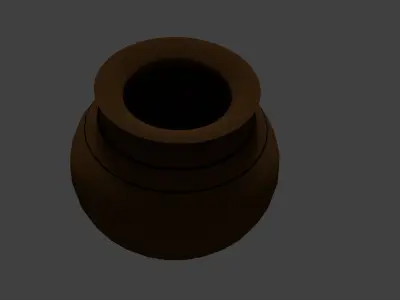 Africanpot pot 3D model
