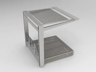Poolside Bed  Free 3D print model