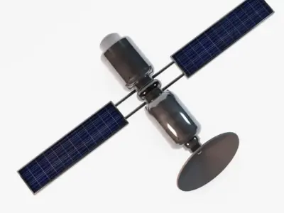 Satellite 3D model