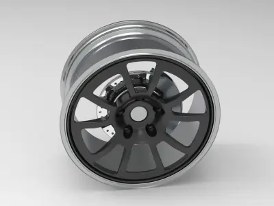 Rims del tuning 3D model