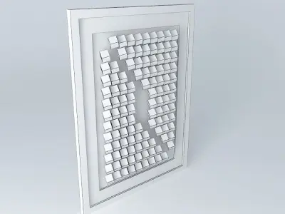 Framed picture Free 3D model get