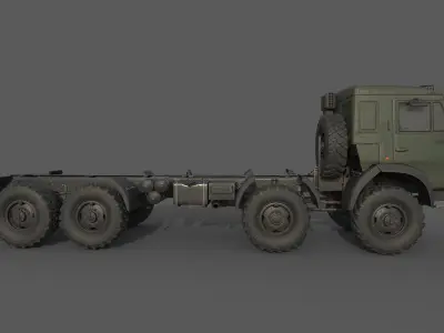 Kamaz 63501 3D model