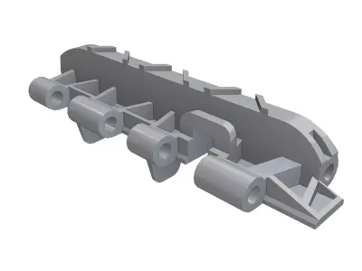 Track Link - Panzer VI Tiger I 3D print model