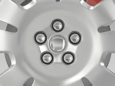 Fiat Doblo Work wheel 2015 3D model