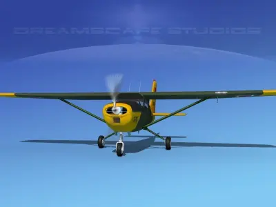 Cessna T-41 Mescalero Turkish AF 3D model